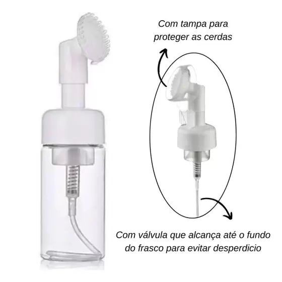 Frasco Pump Espumador e Massageador - LEVE 2 PAGUE 1