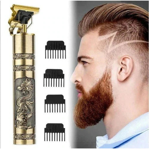 Máquina De Barba e Cabelo UrbanoBarber - Gold Edition